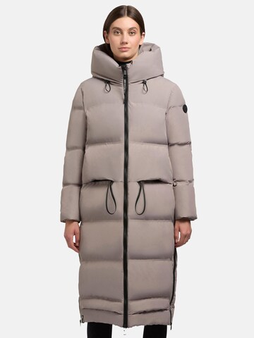 Manteau d’hiver 'Aroma-YM' khujo en gris : devant