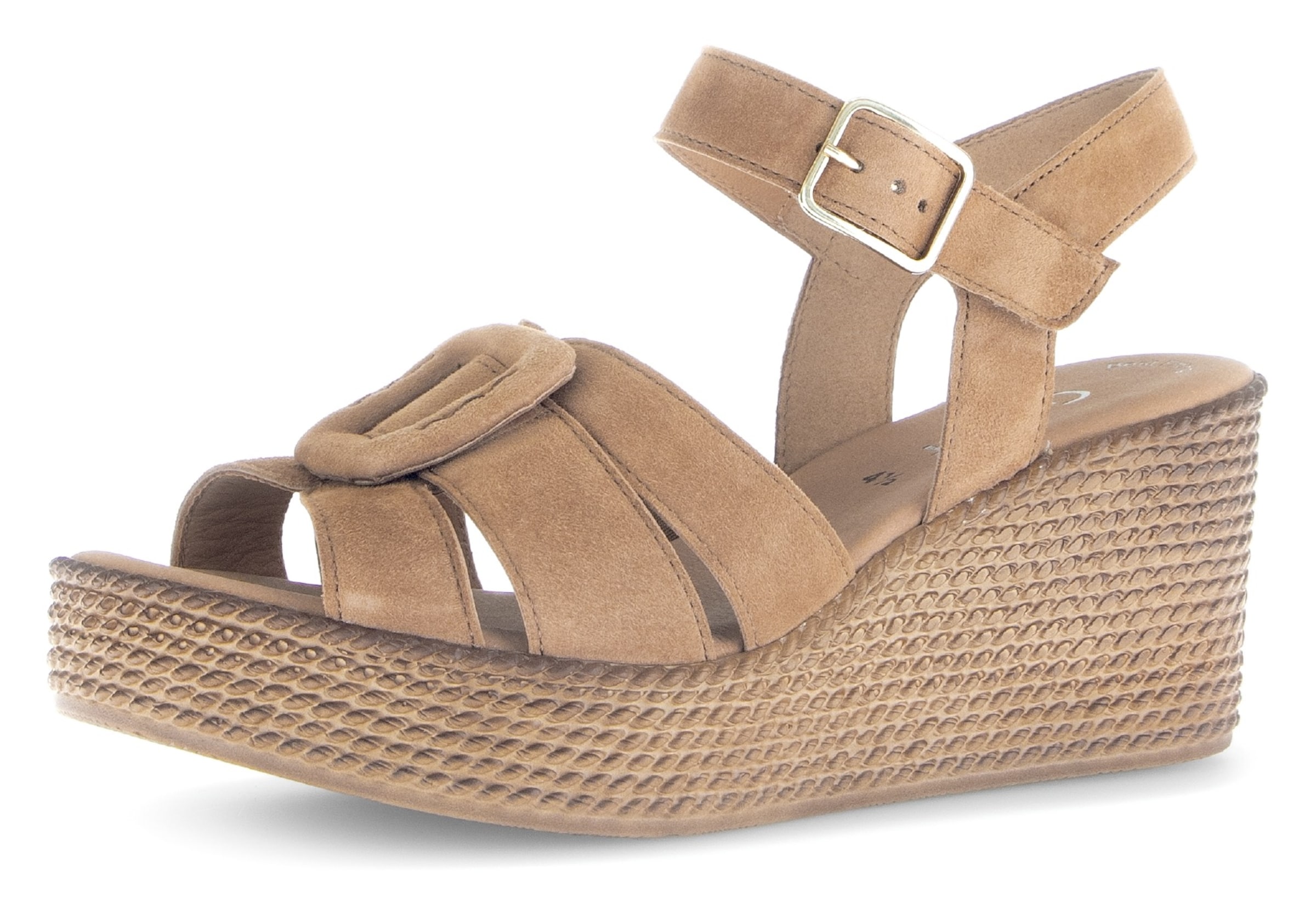 GABOR Sandale in Braun: Vorderseite