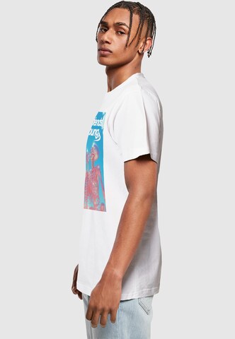 Mister Tee T-Shirt 'Fake Friends' in Weiß