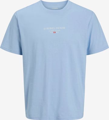 T-Shirt JJ Rebel en bleu : devant