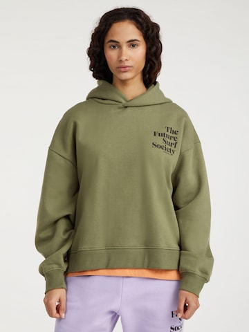 O'NEILL Sweatshirt in Groen: voorkant