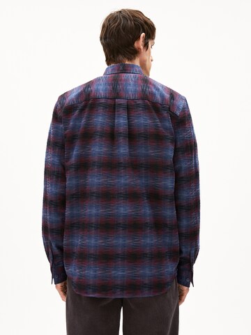ARMEDANGELS Comfort fit Overhemd in Rood