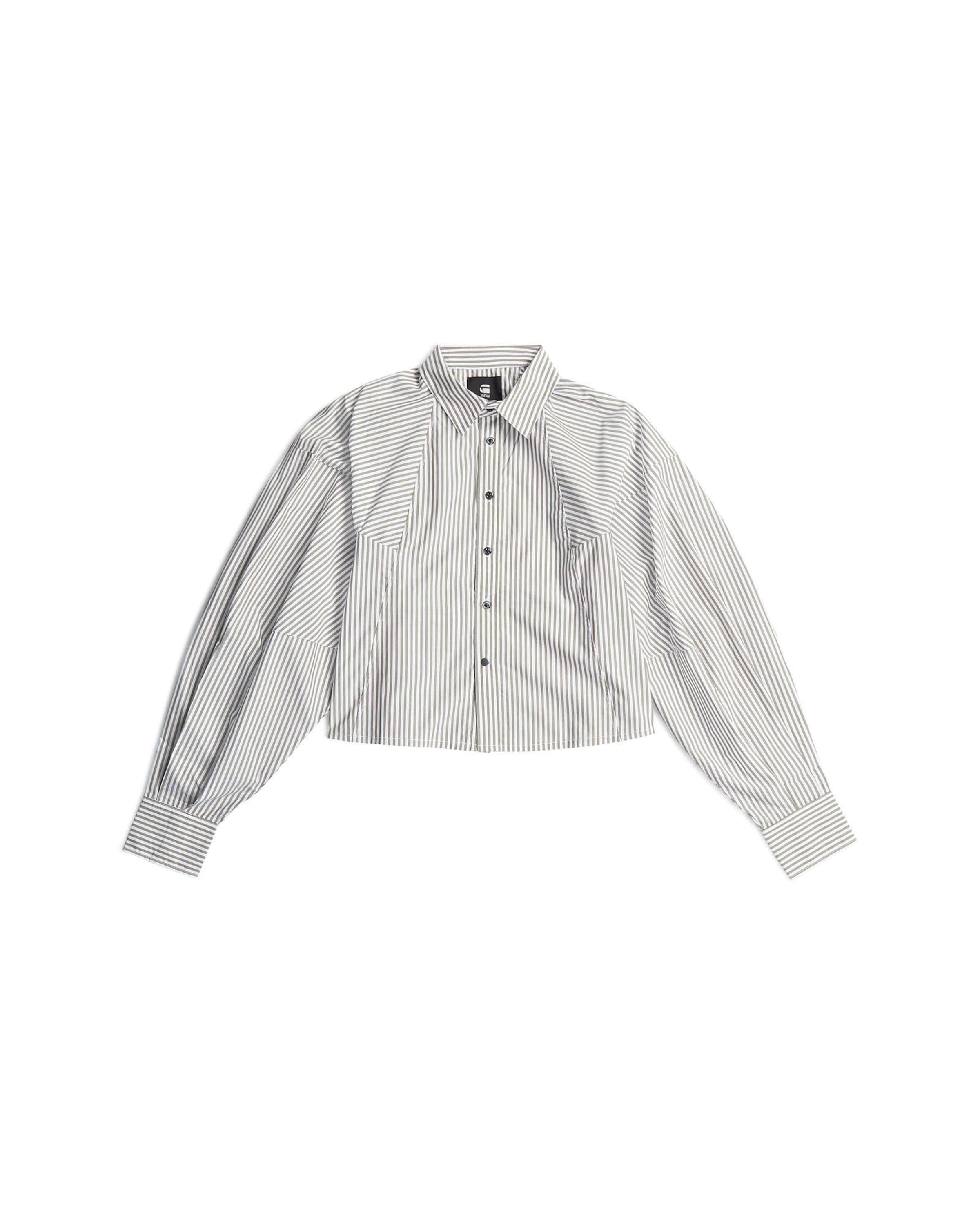 G-STAR Shirt in braun / weiß, Produktansicht