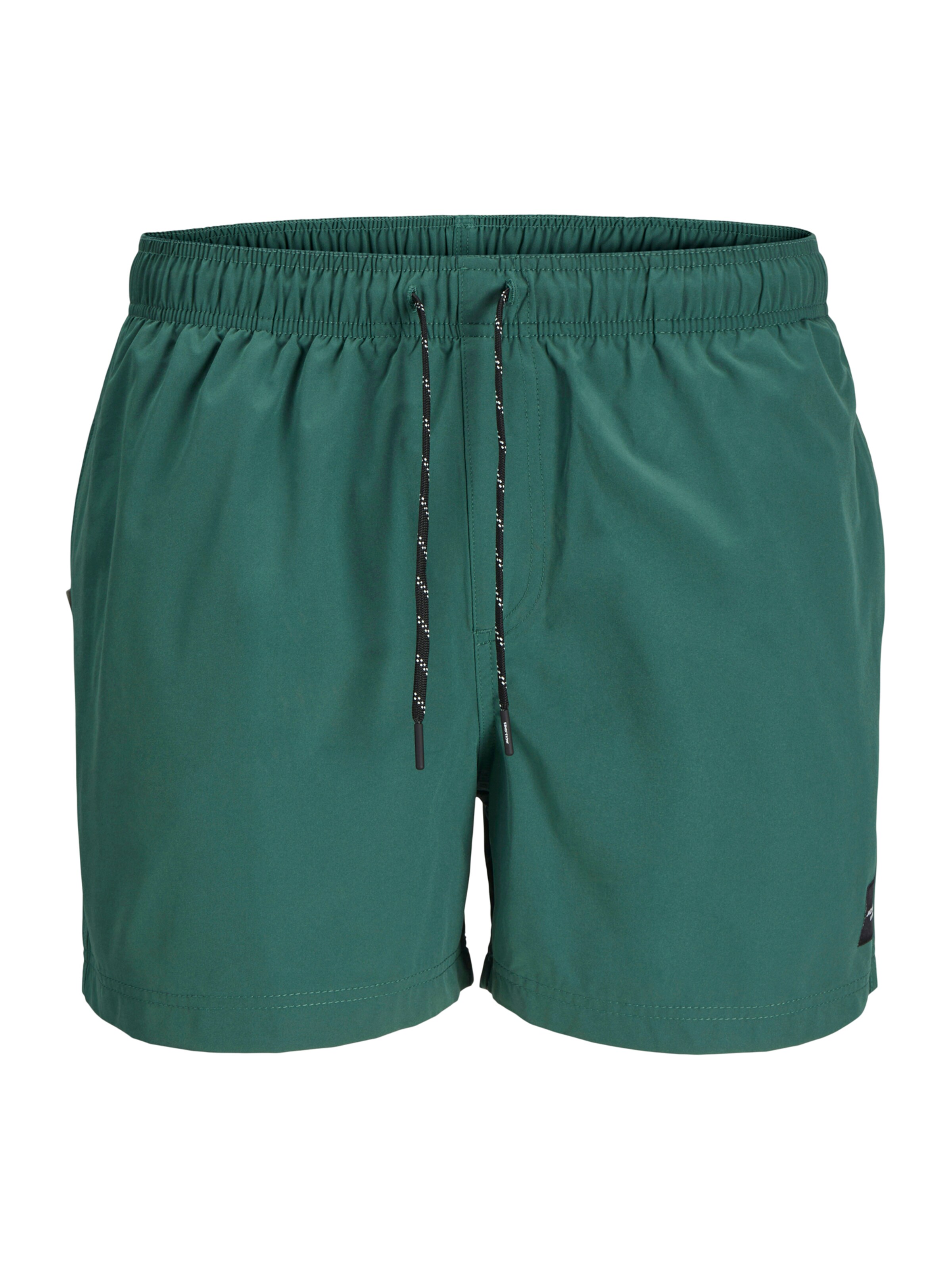 Jack & Jones Plus Badeshorts 'JPSTMaui' i grøn: forside