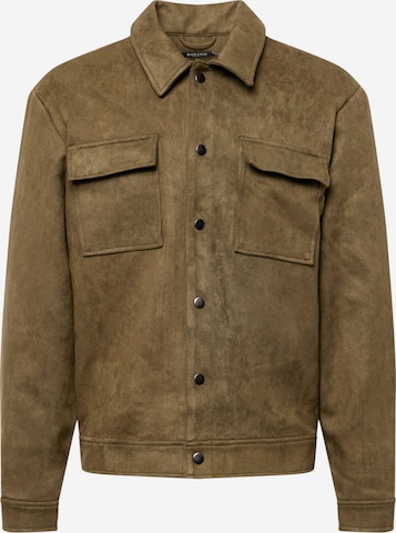 BURTON MENSWEAR LONDON Prehodna jakna | zelena barva: sprednja stran