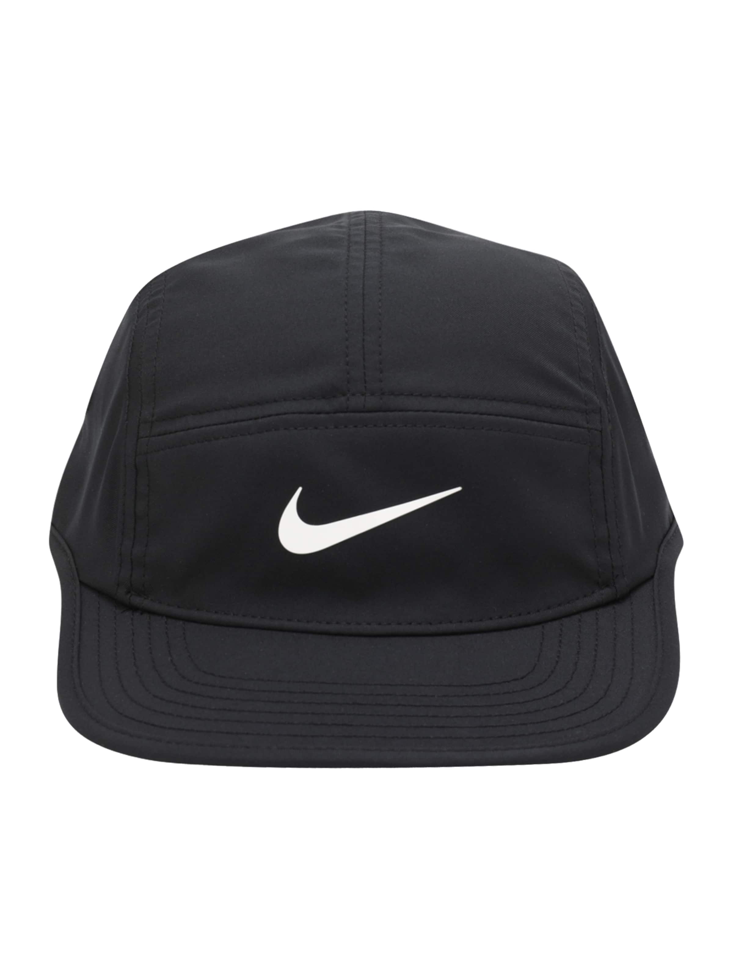 NIKE Sportcap 'FLY' in Schwarz: Vorderseite