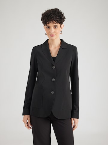 MM by Max Mara - Blazer 'PADRE' en negro: frente
