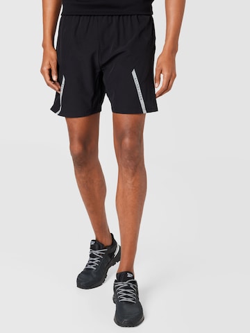 ENDURANCE Regular Workout Pants in Black: front