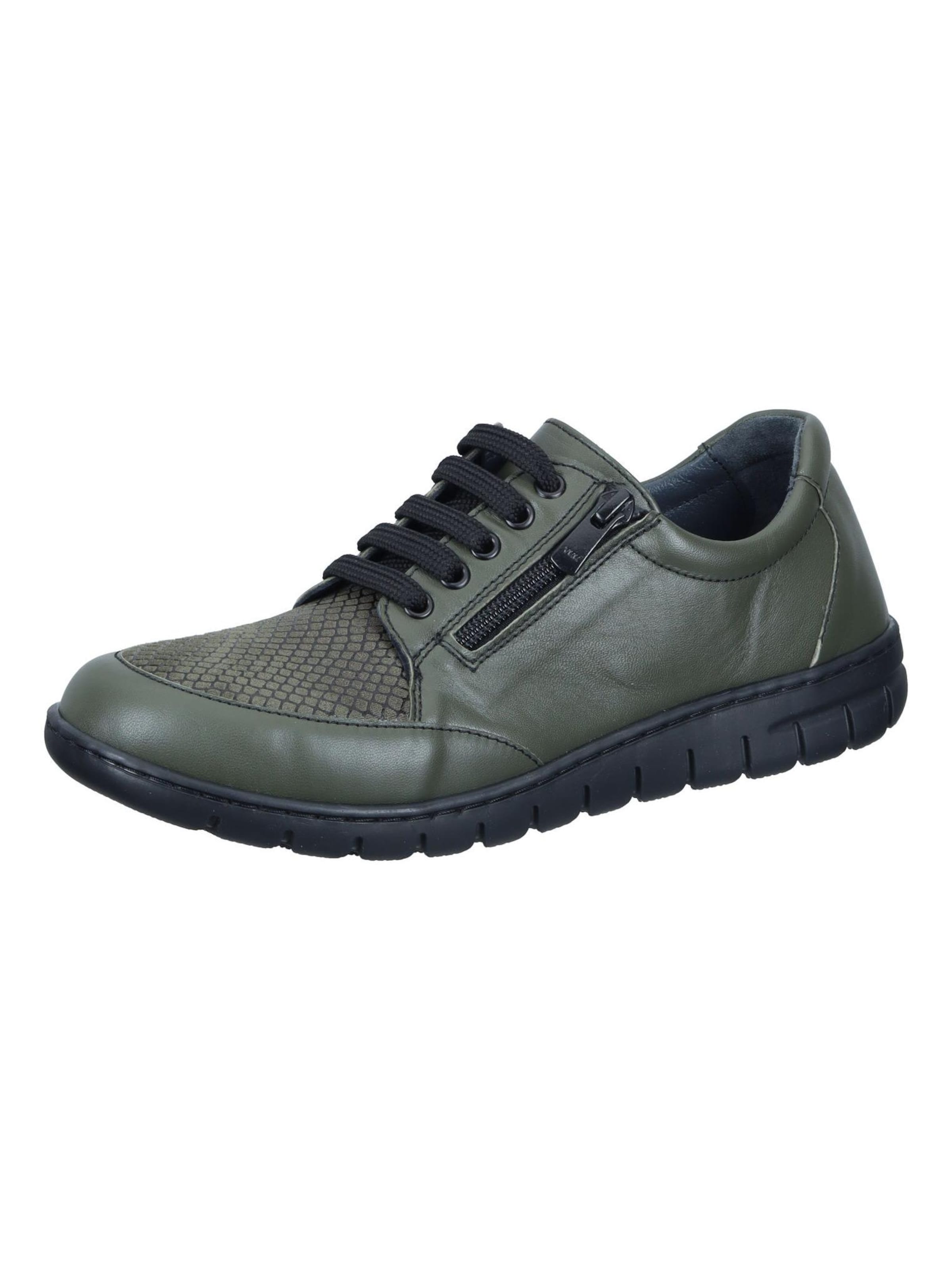 Comfortabel Lace-Up Shoes 'Schnürer' in Green: front