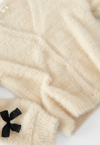 Cool Club Strickjacke in Beige