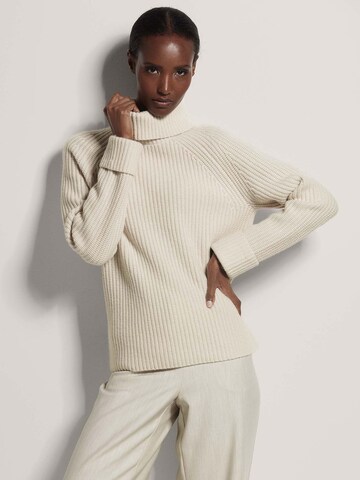 Pull-over MADELEINE en blanc : devant