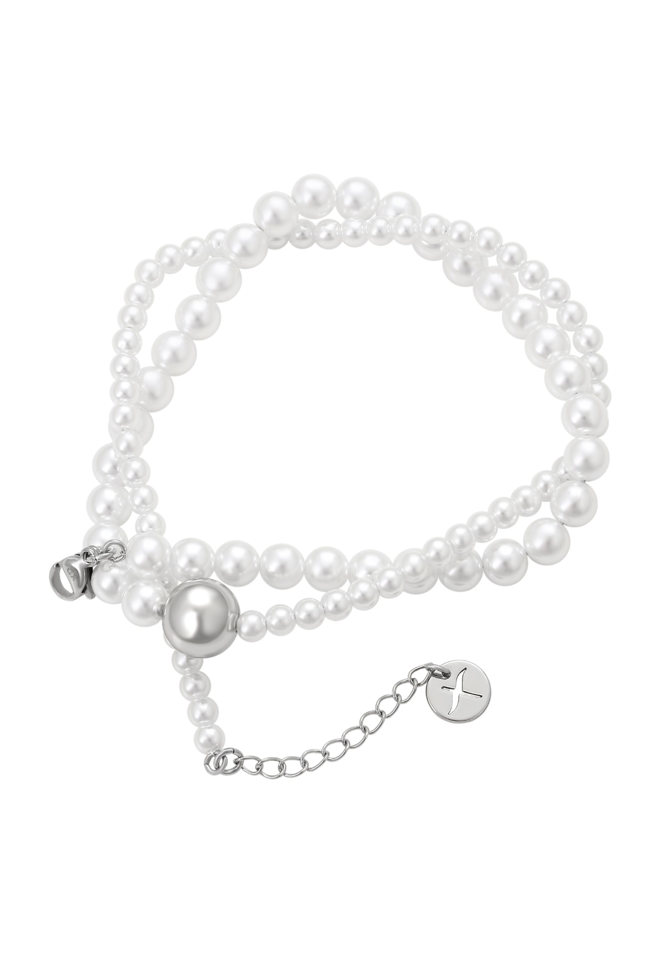 Chaîne faina en argent : devant