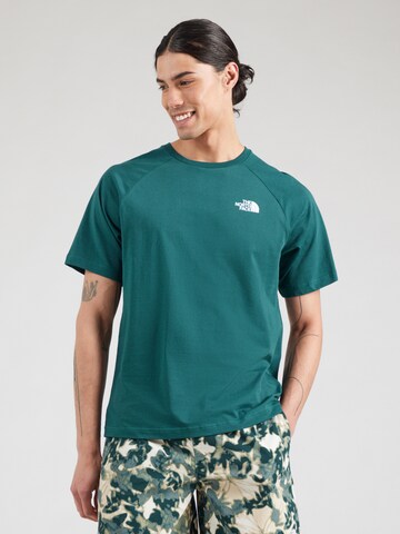 Maglietta di THE NORTH FACE in verde