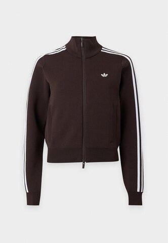 ADIDAS ORIGINALS Πλεκτή ζακέτα σε καφέ: μπροστά