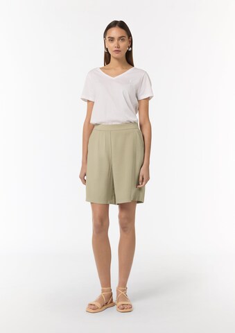 comma casual identity Wide leg Trousers in Beige