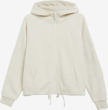 s.Oliver Sweatvest in Beige: voorkant