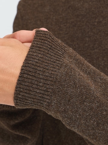Casual Friday Sweater 'CFKarl' in Brown