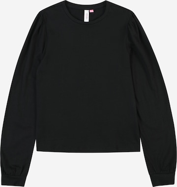 Vero Moda Girl Shirt 'Kerry' in Zwart: voorkant
