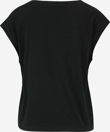 Vero Moda Petite T-Shirt 'KAYA' in Schwarz
