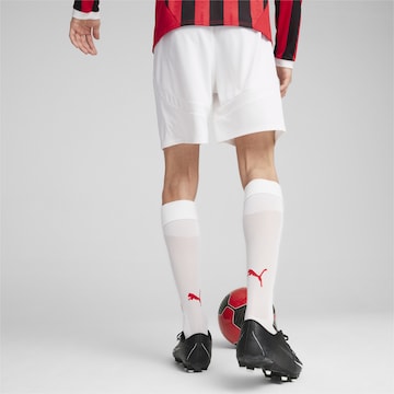 PUMA Regular Sporthose 'AC Milan' in Weiß