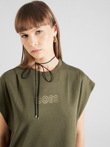 BOSS Платье 'Edress' в Зеленый