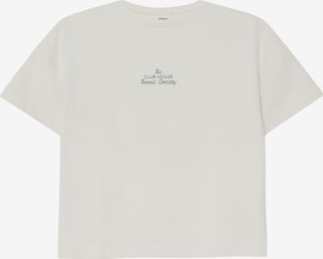 s.Oliver Shirt in Beige: front