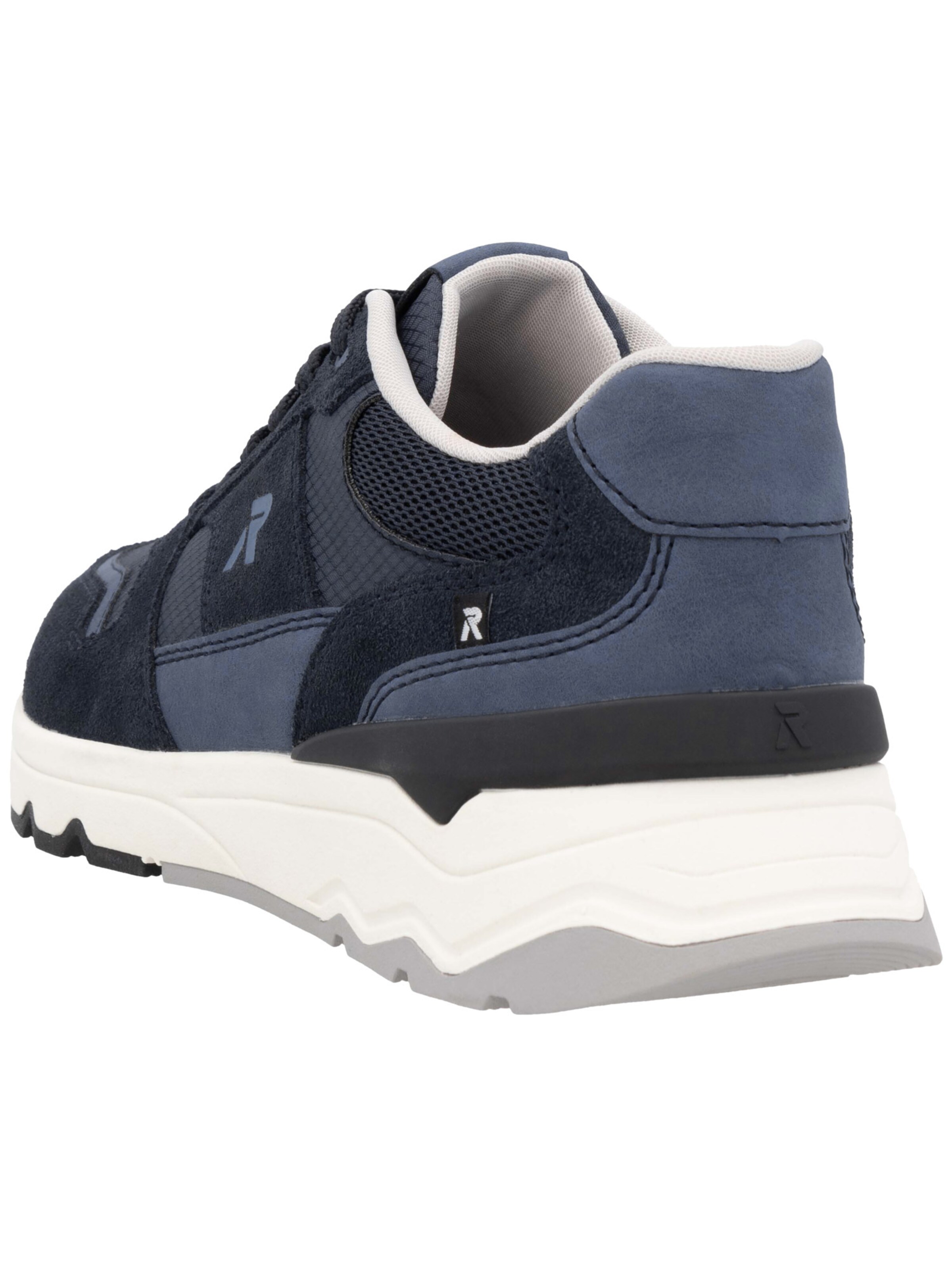 Baskets basses Rieker en bleu