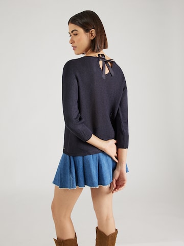 Pull-over 'Dolman' MORE & MORE en bleu