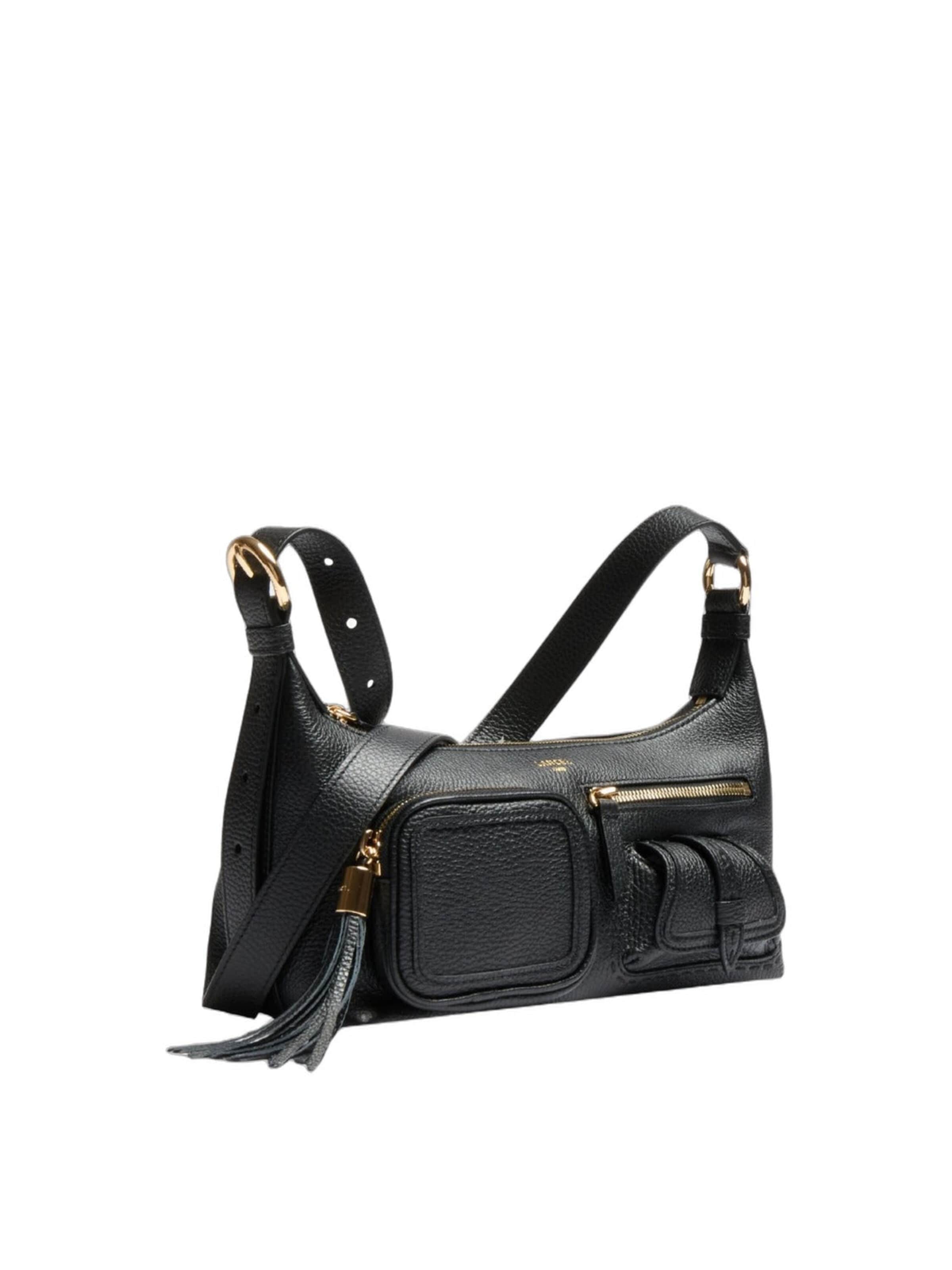Sac bandoulière 'Lancel Sacs à main 1Er Flirt Noir Femme' Lancel en noir