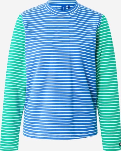 Résumé Shirt 'Gertie' in blau / grün / weiß, Produktansicht