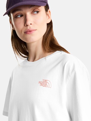 THE NORTH FACE T-Shirt 'Flower Scribble' in Weiß