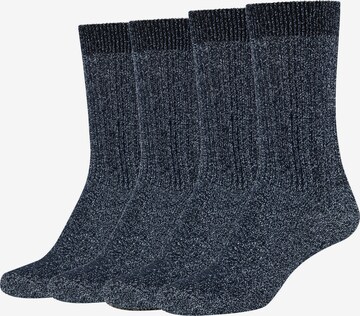 s.Oliver Socks in Blue: front