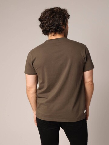 T-Shirt 'ROAD' Deeluxe en marron