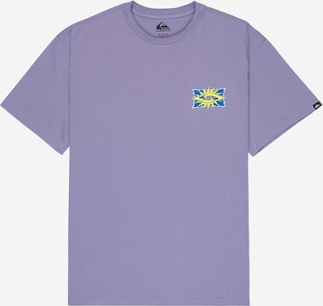 QUIKSILVER T-Shirt 'EV Starfish Stamp' in Lila: Vorderseite