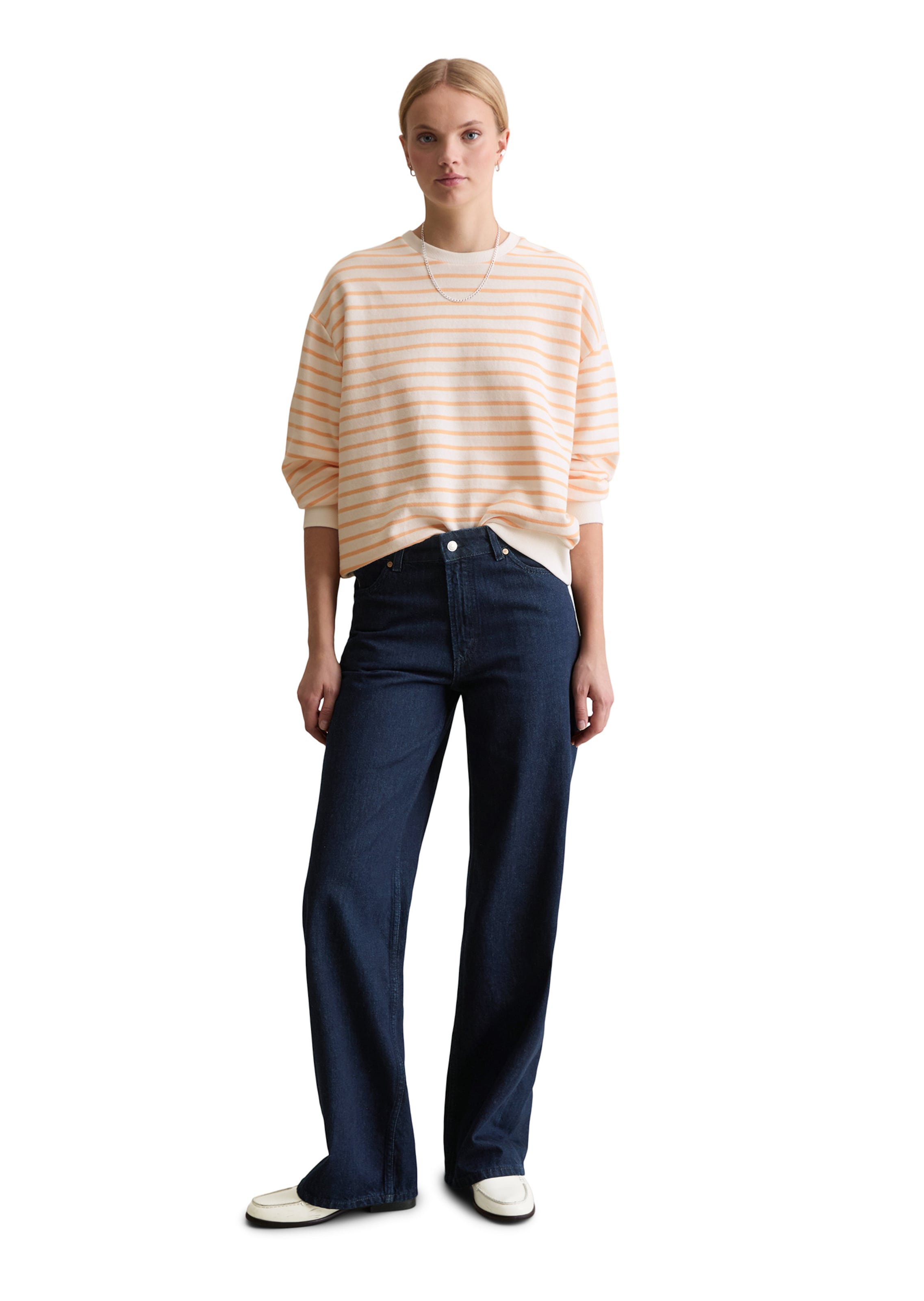 Marc O'Polo DENIM Свитшот в Оранжевый