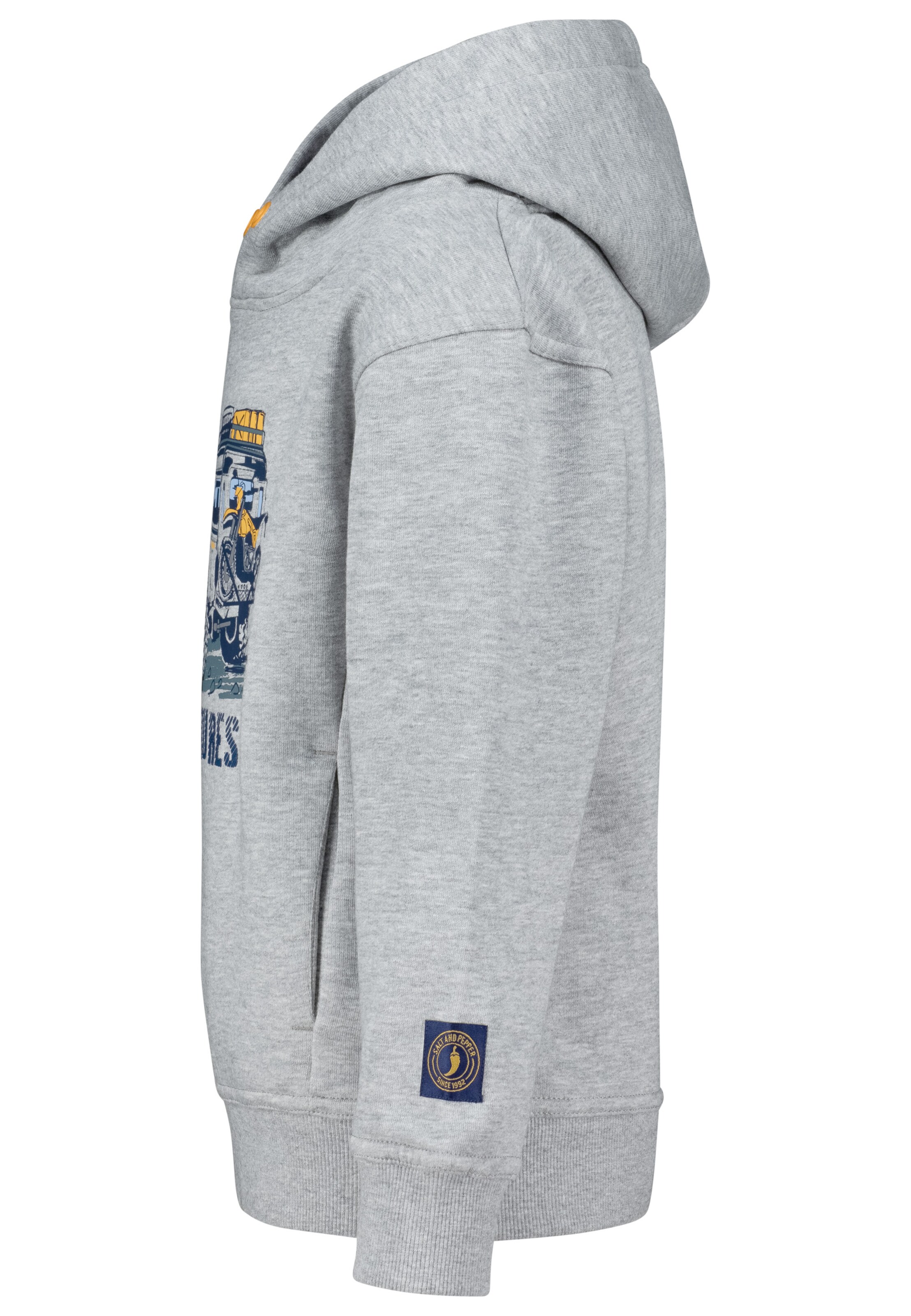 SALT AND PEPPER Sweatshirt in Grey