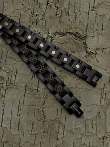 Holzwerk - Pulsera 'PARKSEE' en negro