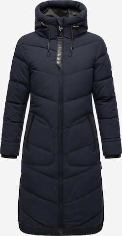 Manteau d’hiver 'Benikoo' MARIKOO en bleu : devant