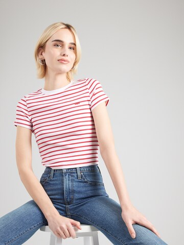 T-shirt LEVI'S ® en blanc : devant