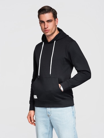 Sweat-shirt Ombre en noir