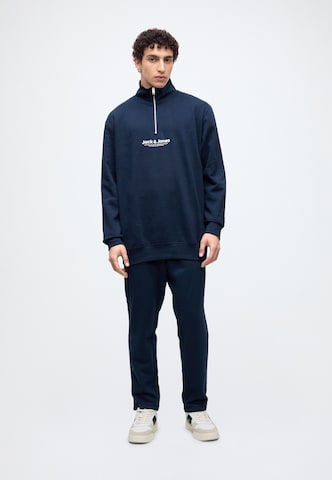 Jack & Jones Plus Joggingová súprava 'JJVESTERBRO' - Modrá: predná strana