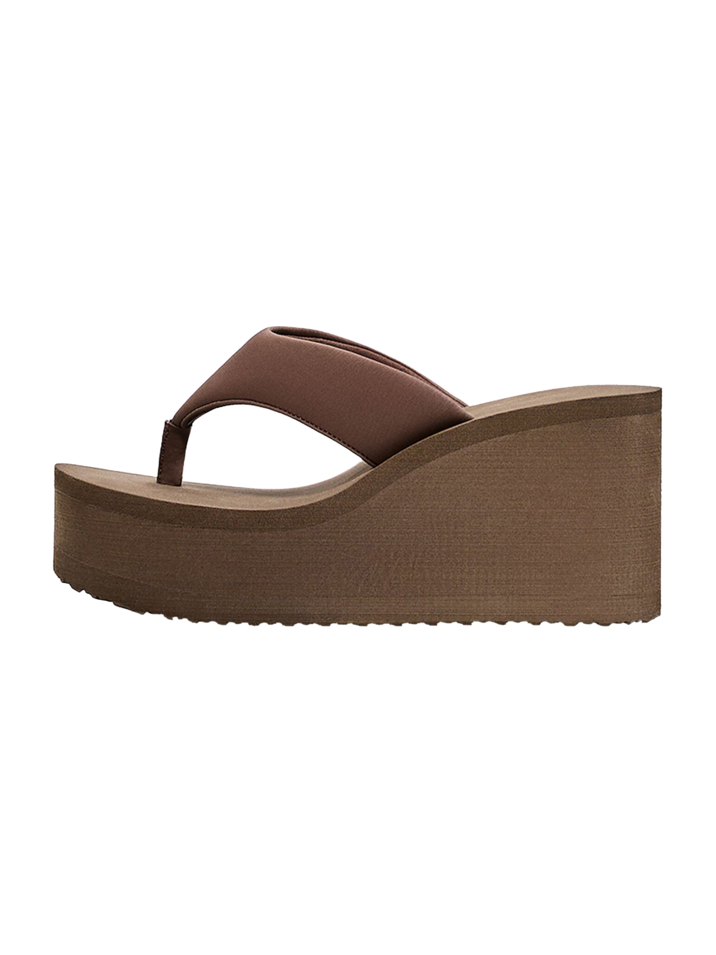 Bershka Žabky – hnědá