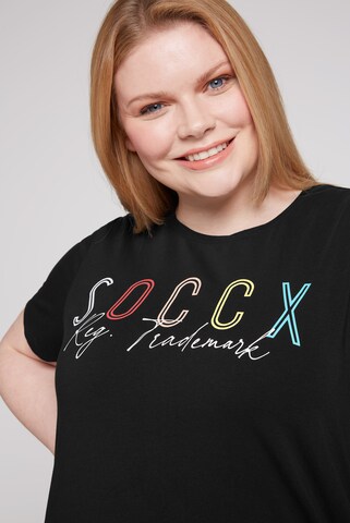 Soccx T-Shirt in Schwarz