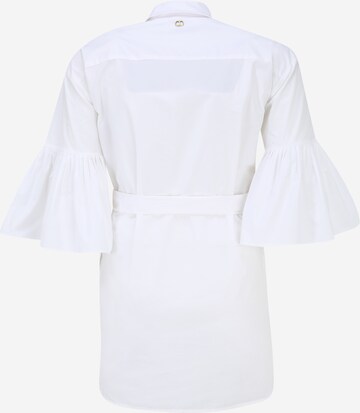 Twinset Sukienka koszulowa w kolorze biały