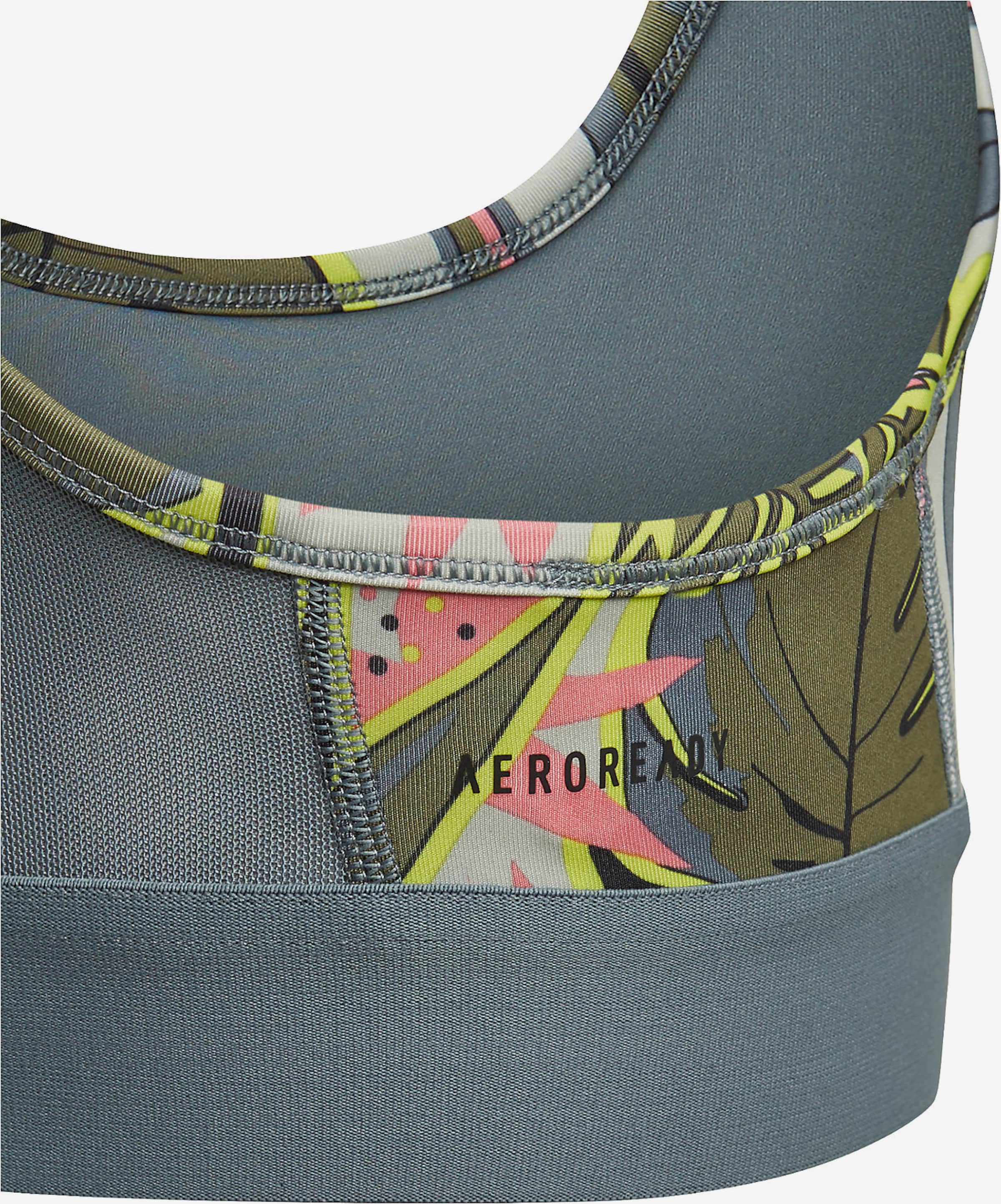 ADIDAS PERFORMANCE Bralette Performance Underwear in Khaki, Neon Green