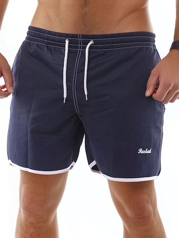 Reslad Badeshorts 'RS5020' in Blau: Vorderseite