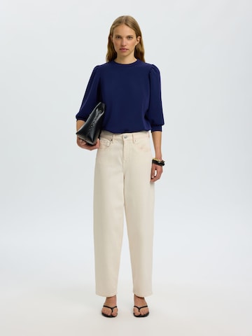 Sweat-shirt 'SLFTenny' SELECTED en bleu