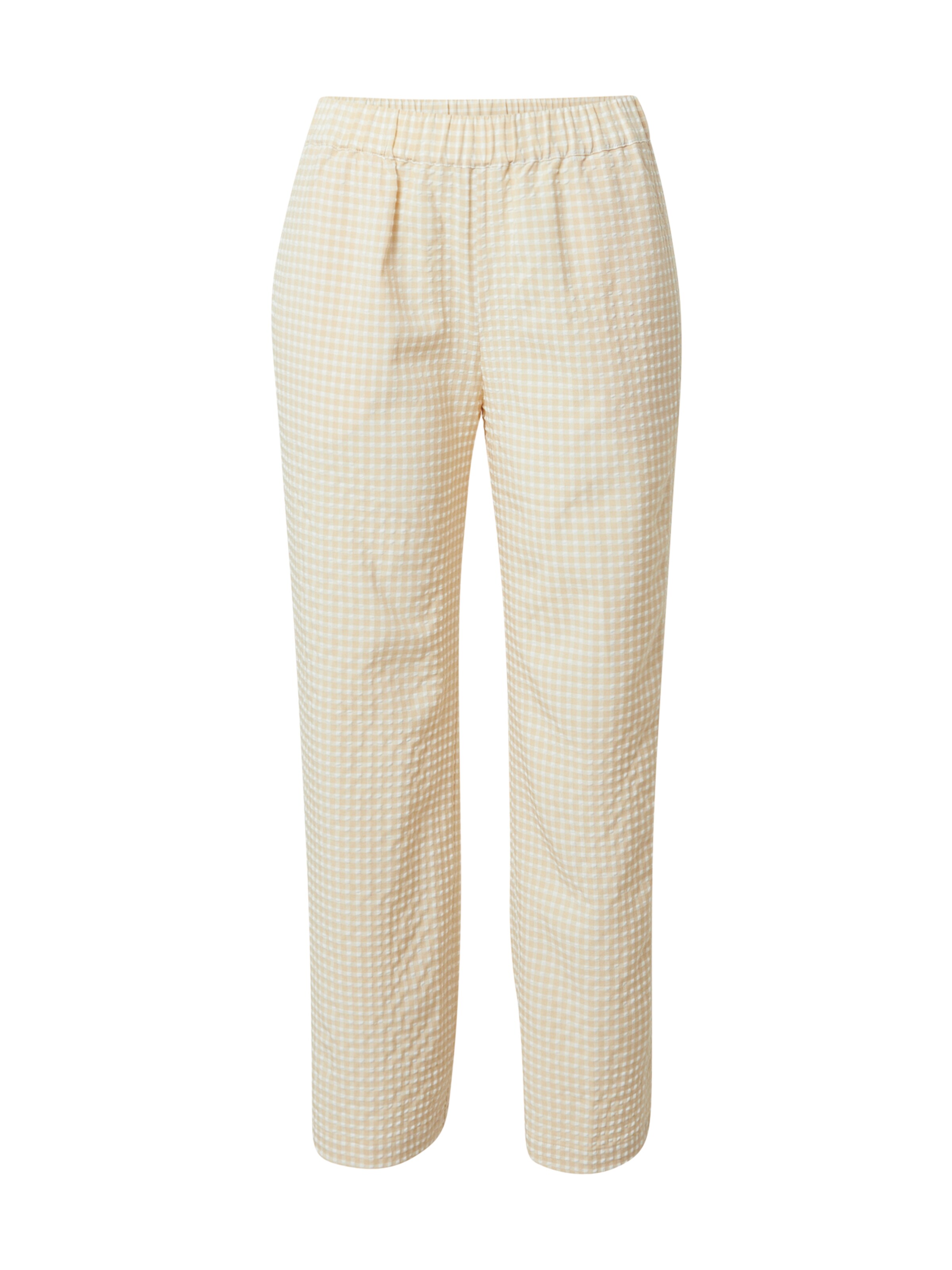 modström Loose fit Trousers 'Jimmy' in Beige: front