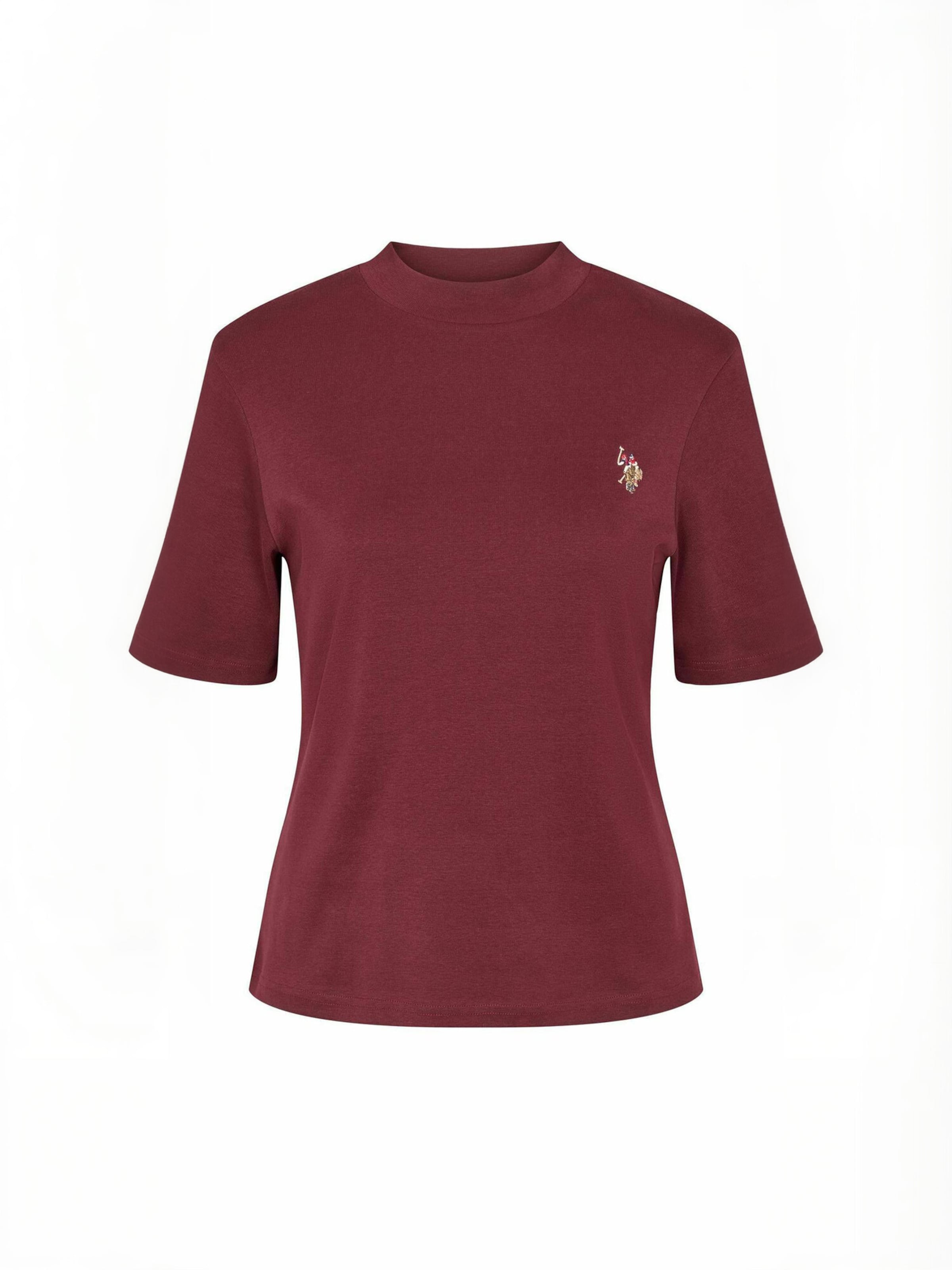 U.S. POLO ASSN. Top ' UWLene ' in Rood: voorkant