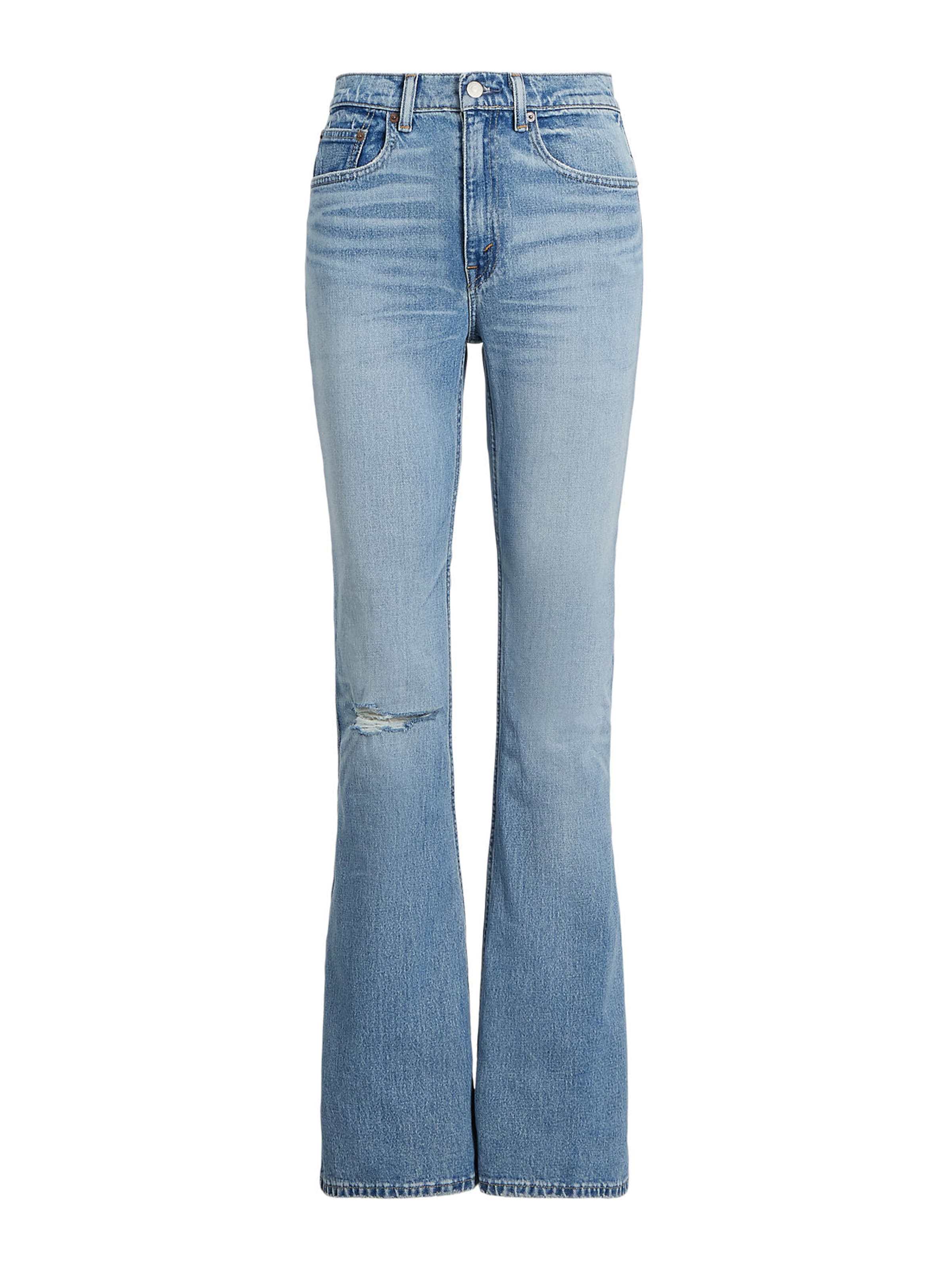 Polo Ralph Lauren Laienev Teksapüksid, värv sinine: eest vaates